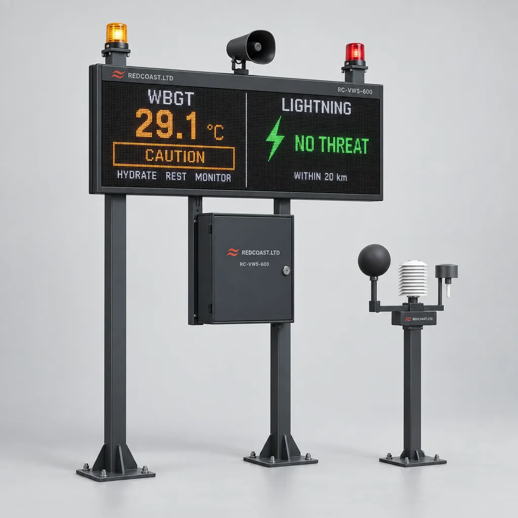 Outdoor Venue WBGT & Lightning Safety Station