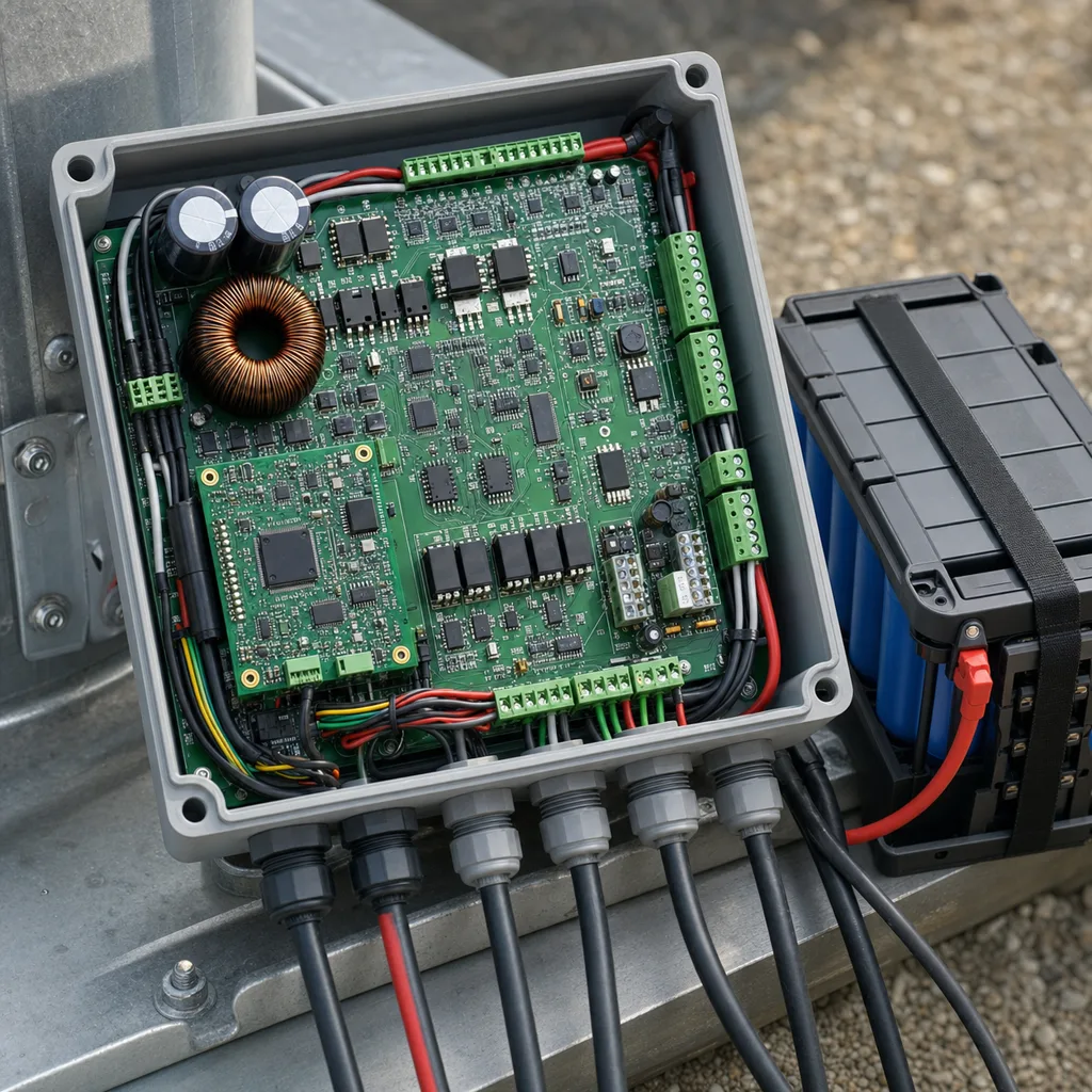 Off-Grid Solar Smart High-Mast & Area Flood Lighting System