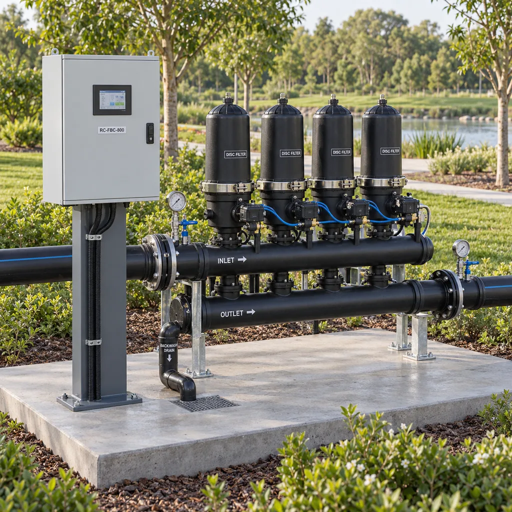 Smart Irrigation Filter Backwash Controller and Monitoring System