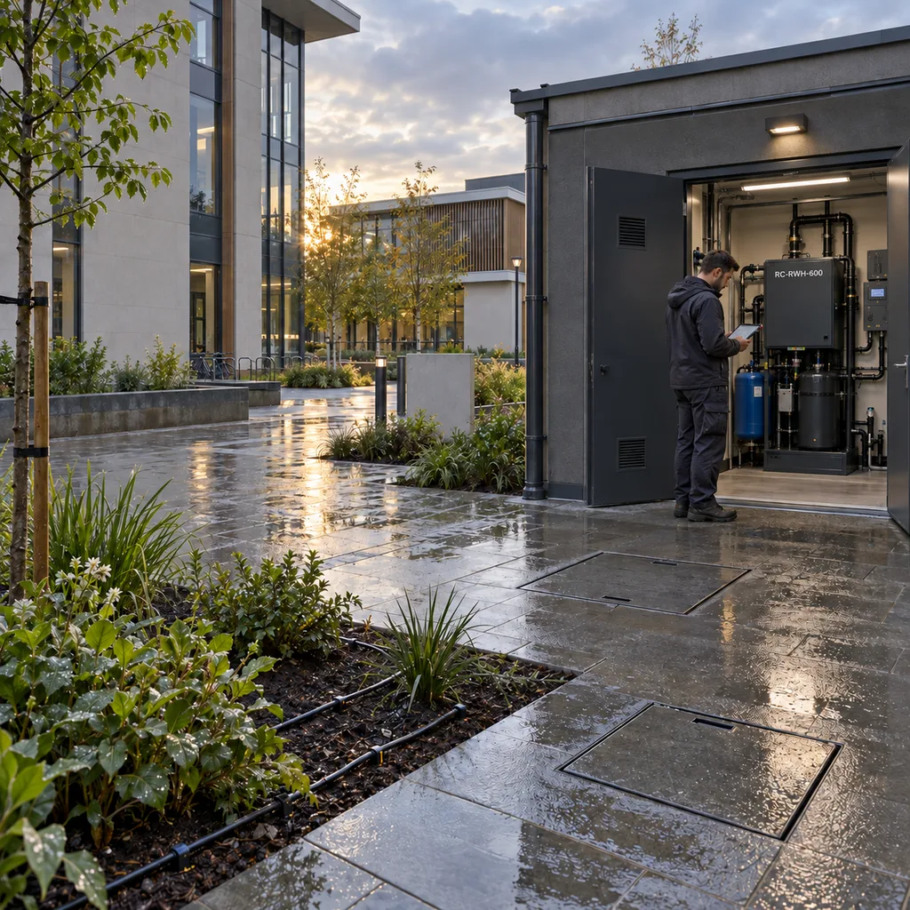 RC-RWH-600 Smart Rainwater Harvesting and Irrigation Water Supply System