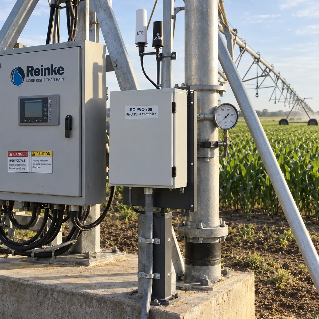 Center Pivot Irrigation Remote Monitoring, Control & Variable Rate Irrigation (VRI) Retrofit System