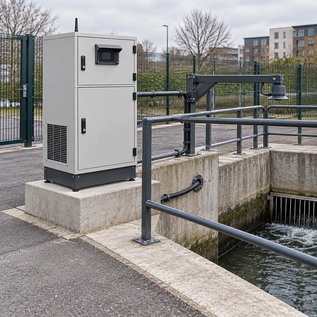 Sewer Overflow Event Monitoring & Refrigerated Automatic Sampling Station