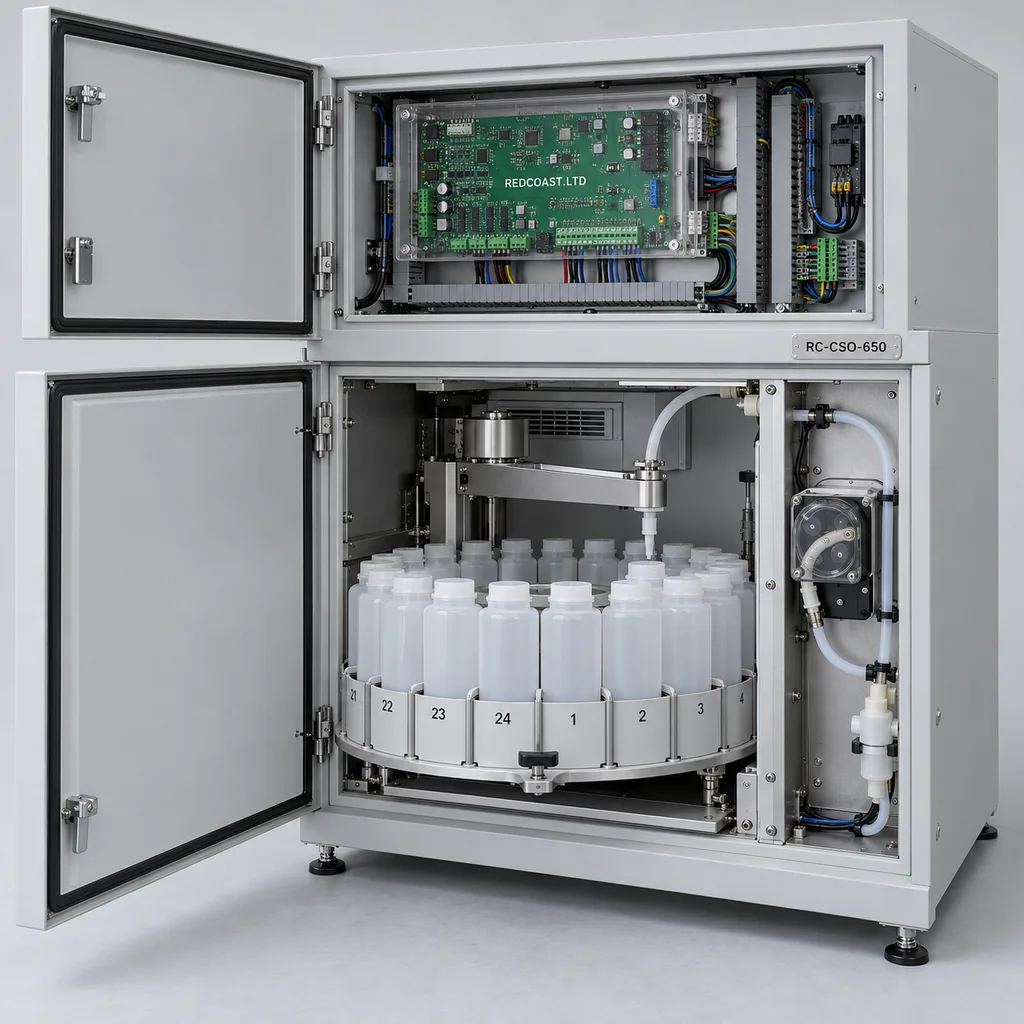 Sewer Overflow Event Monitoring & Refrigerated Automatic Sampling Station