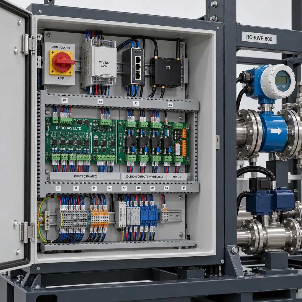 Smart Reclaimed Water Tanker Filling Station with RFID Access