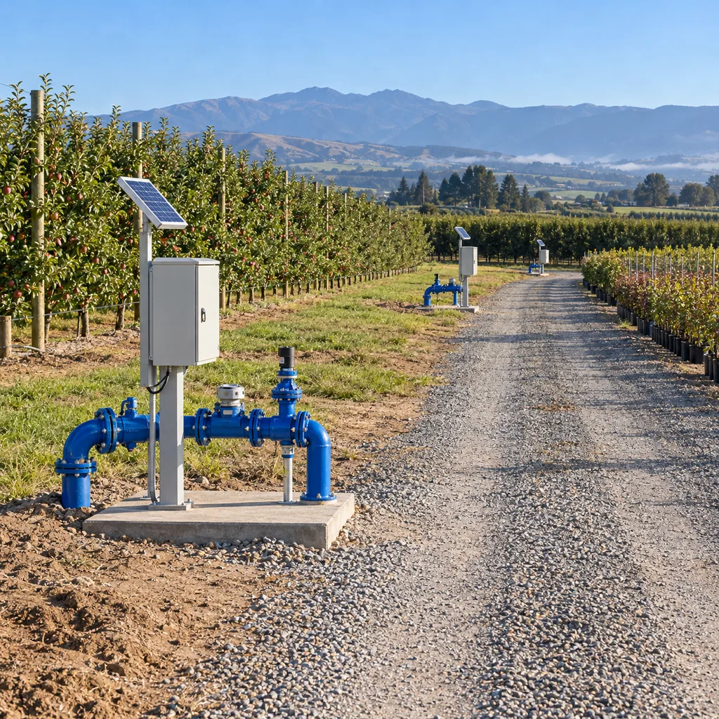 Smart Irrigation Hydrant Metering & Water Allocation Station