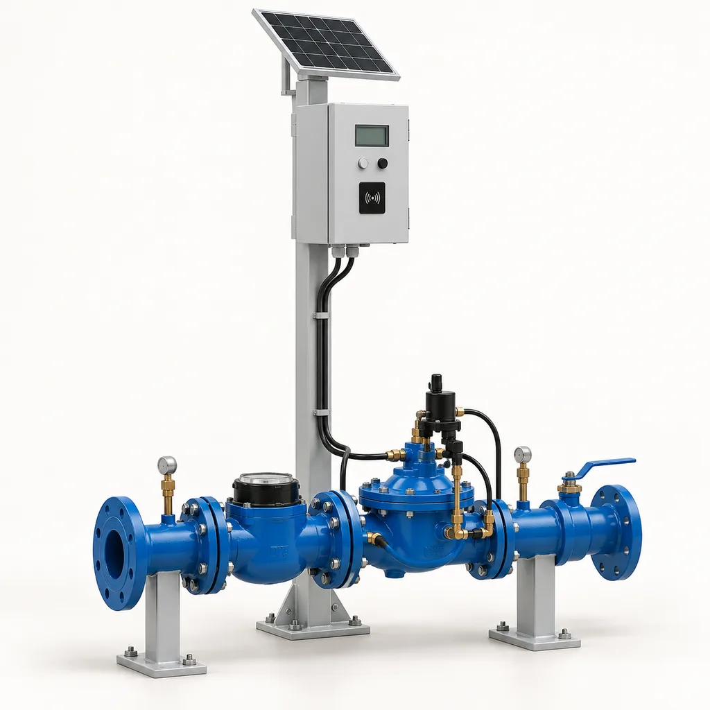 Smart Irrigation Hydrant Metering & Water Allocation Station