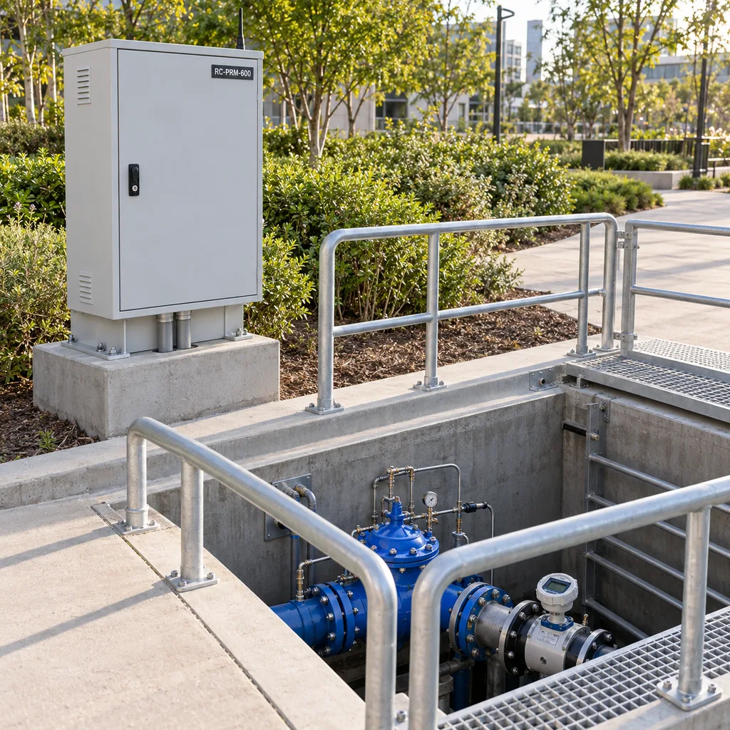 RC-PRM-600 Smart Water Pressure Management & DMA Metering Station