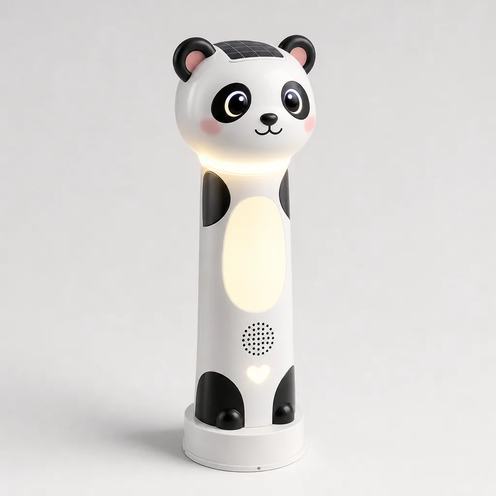 Solar-Powered Cute Animal Interactive Smart Bollard & Pathway Light