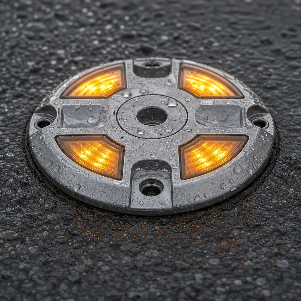Solar-Powered Smart Pedestrian Crossing & Active Crosswalk Warning System