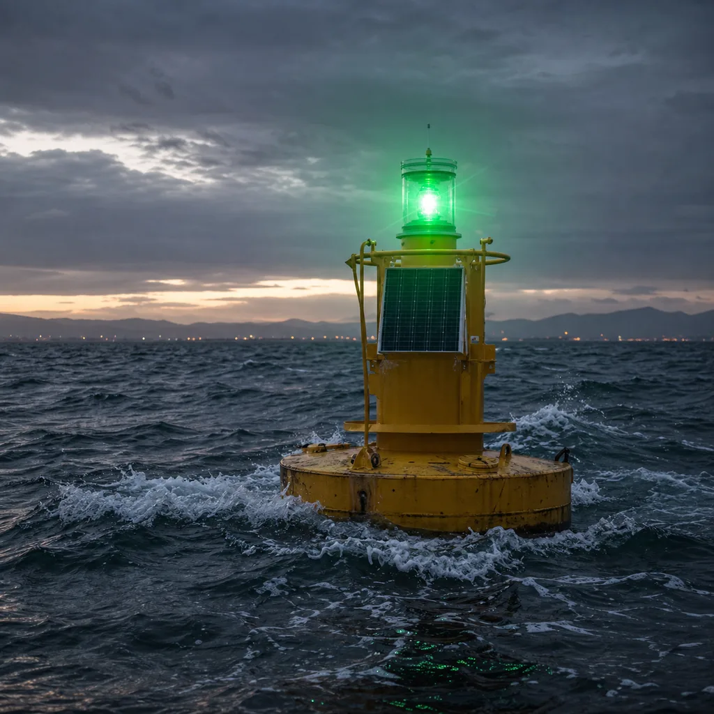 Self-Contained Solar Marine Navigation Lantern (IALA Aid-to-Navigation Light)