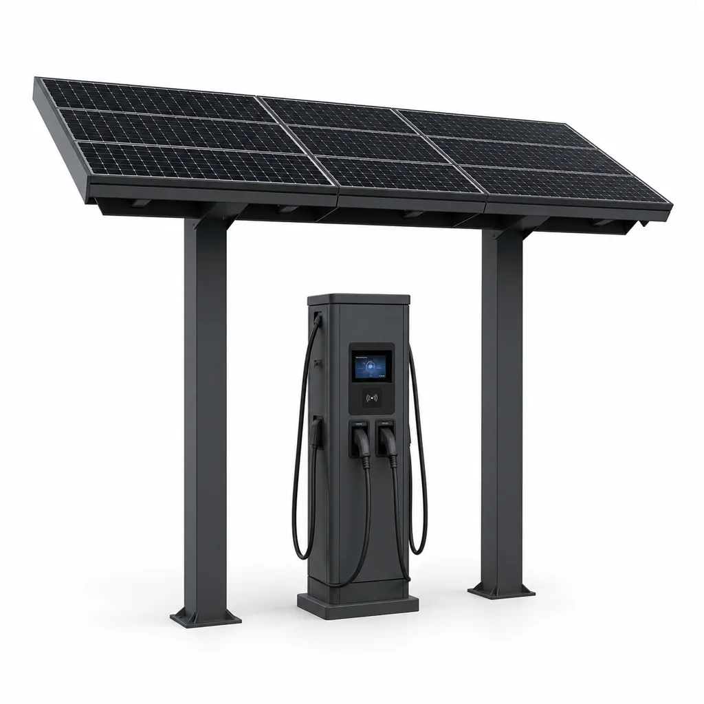 Off-Grid Solar Smart EV Charging Station