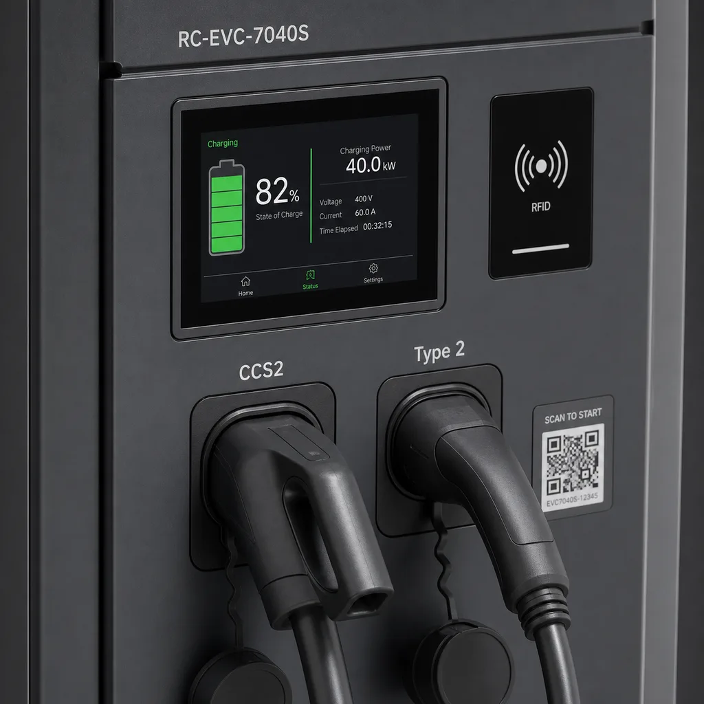 Off-Grid Solar Smart EV Charging Station