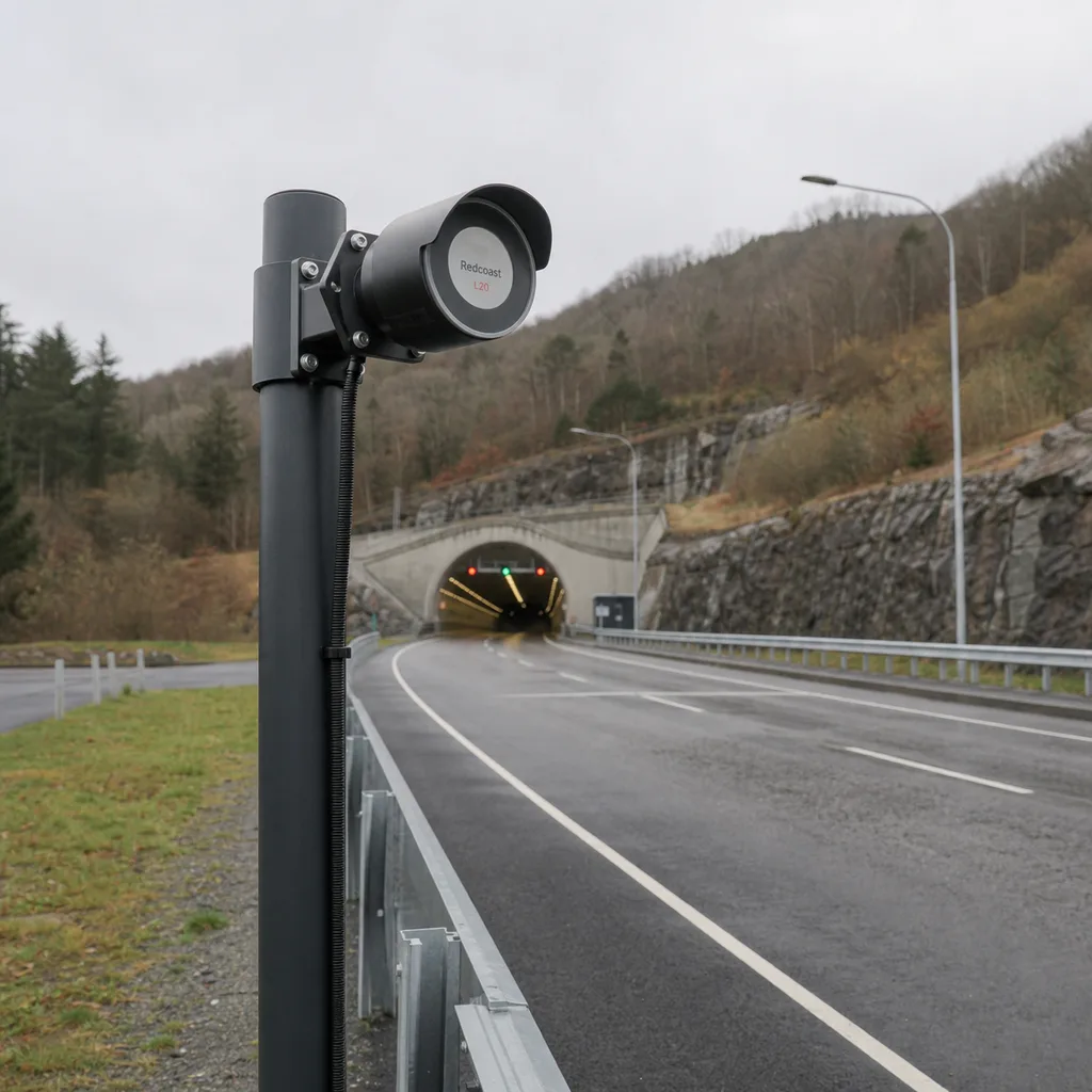 Smart LED Tunnel Lighting System with CIE 88 Adaptive Zone Control
