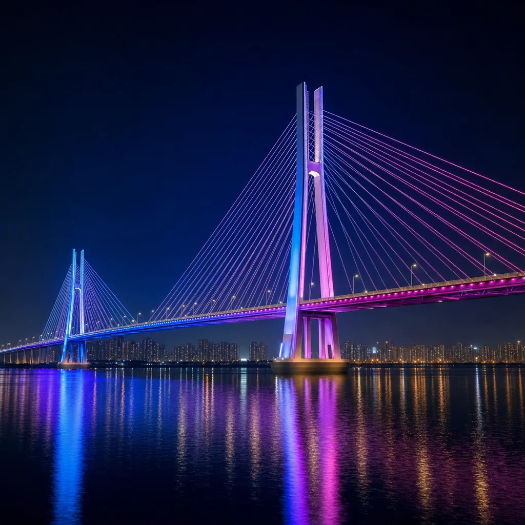 Grid-Powered Smart Architectural Façade Lighting Control System