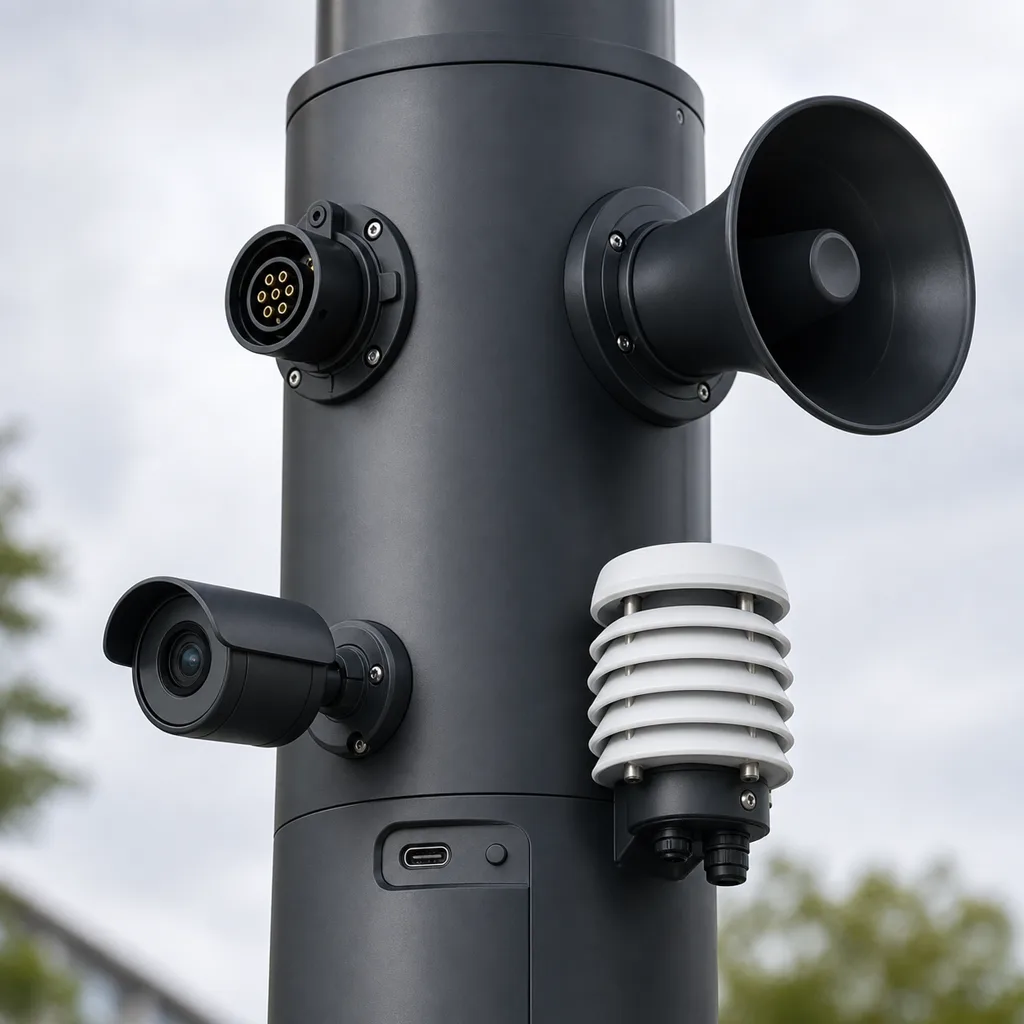 Grid-Powered Smart Park & Pedestrian Street Lighting System with Motion-Adaptive CMS Control