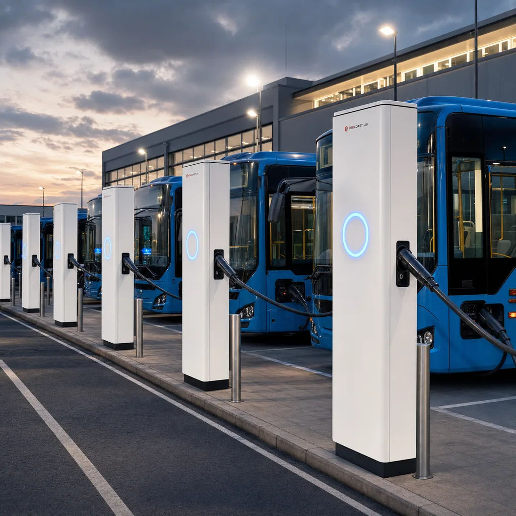 Grid-Powered DC Fast EV Charging Station (60–360 kW)