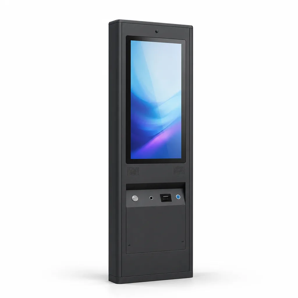 Grid-Powered Outdoor Smart City Interactive Information Kiosk