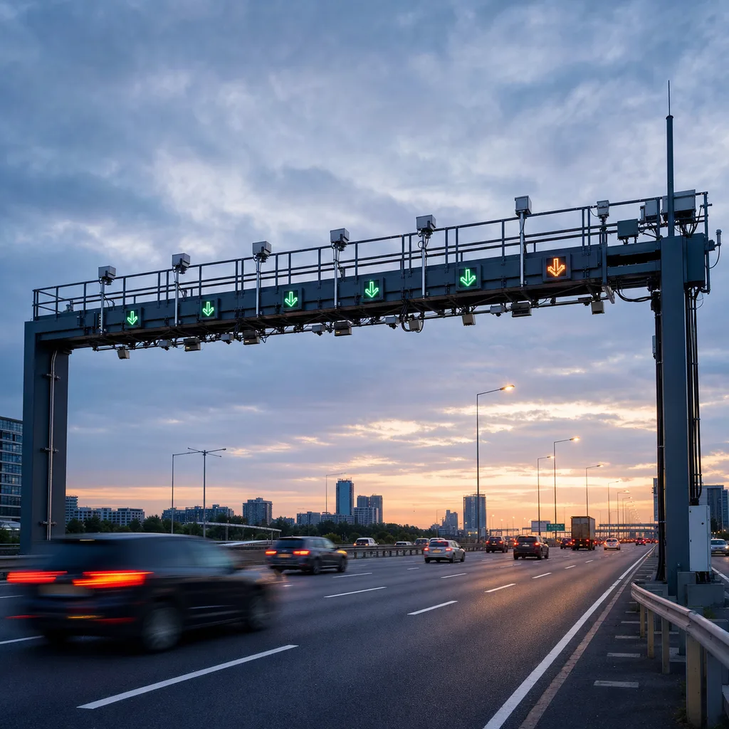 Multi-Lane Free-Flow (MLFF) Open Road Tolling Gantry System