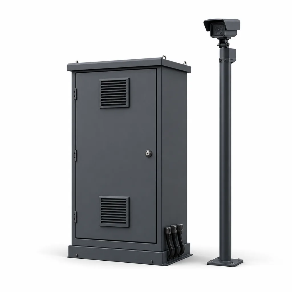 Grid-Powered High-Speed Weigh-In-Motion (HS-WIM) Pre-selection & Overload Enforcement Station