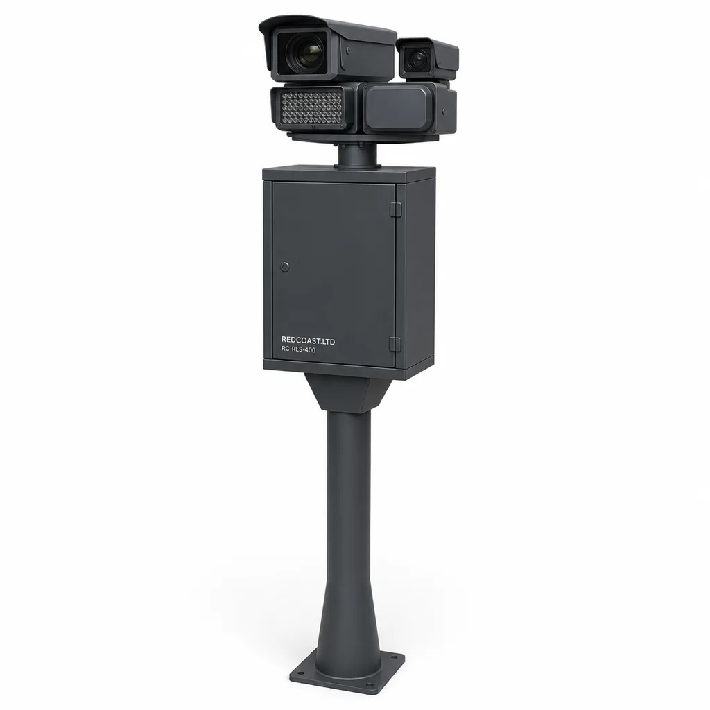 Grid-Powered Red Light Running and Speed Enforcement Camera System (RC-RLS-400)