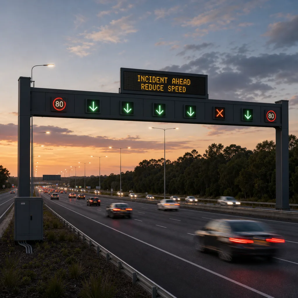 Smart Lane Use Management & Active Traffic Management Overhead Gantry System (LUMS/ATM)