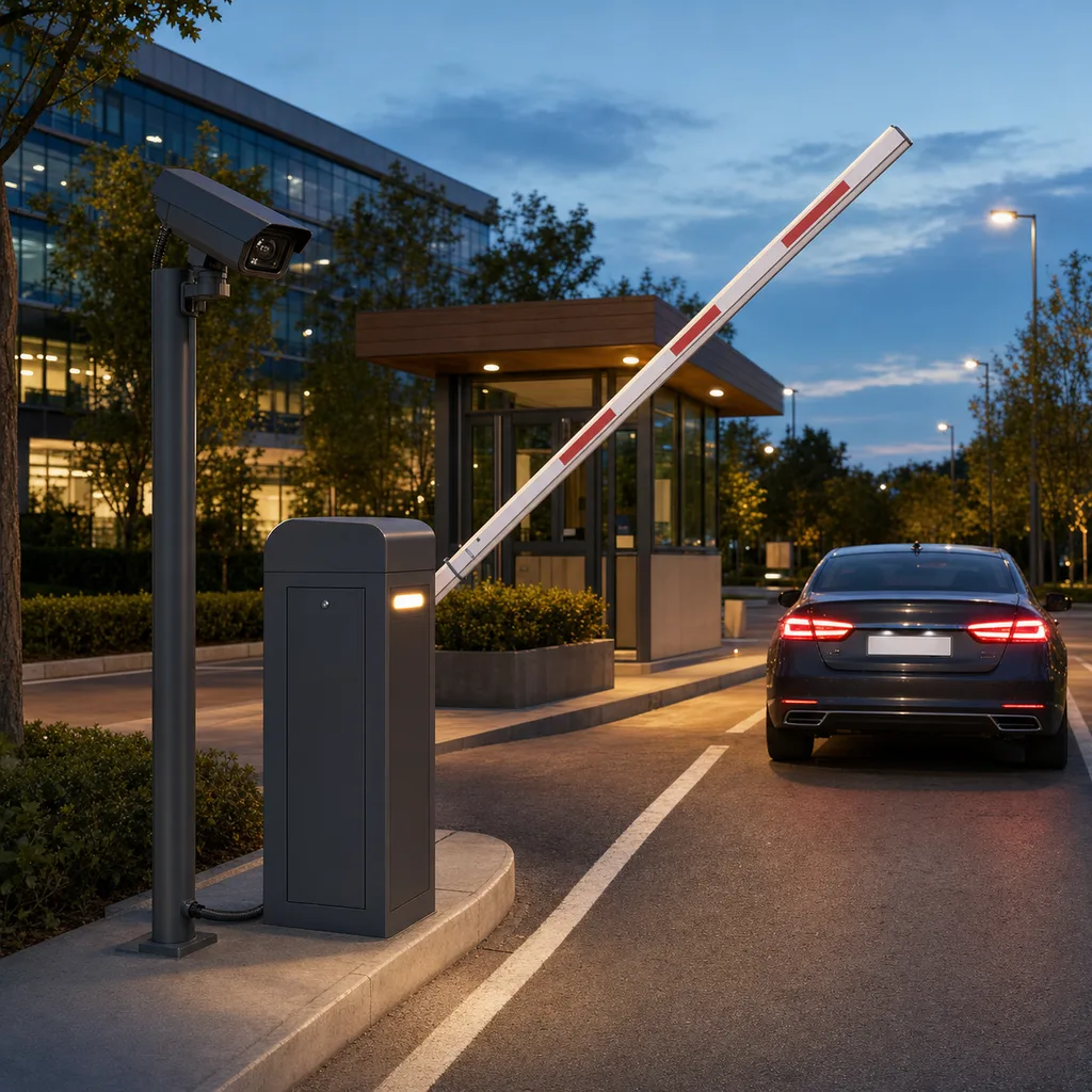 LPR Vehicle Access Control & Barrier Gate System
