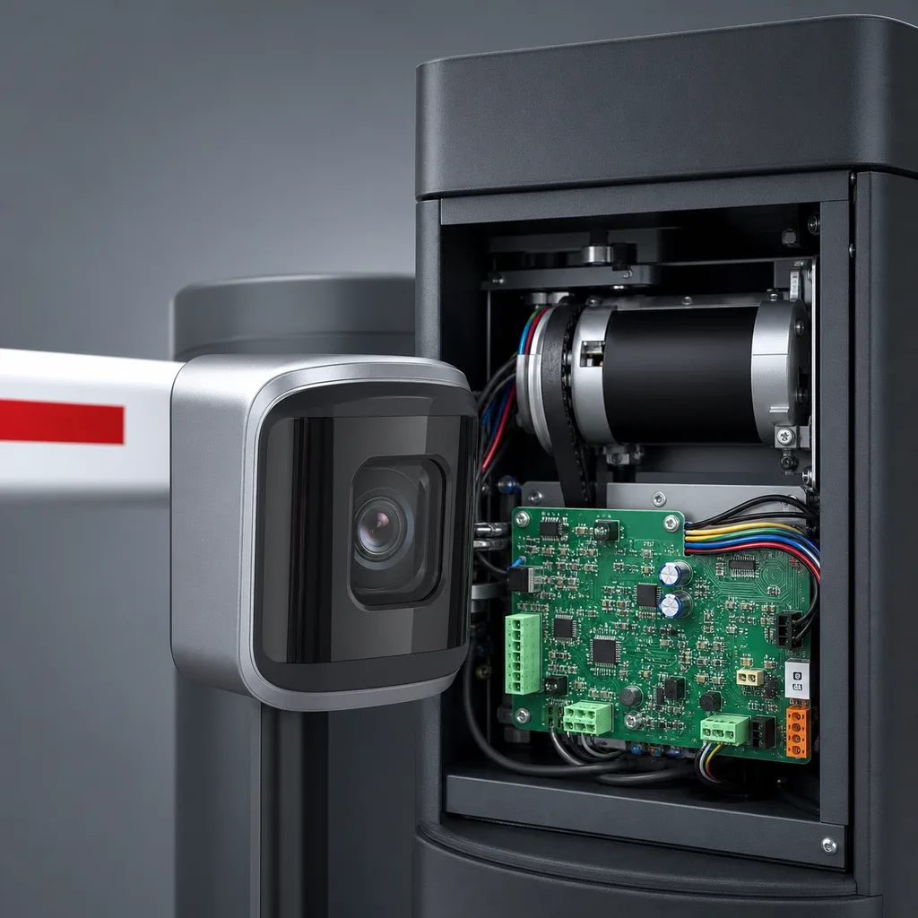 LPR Vehicle Access Control & Barrier Gate System