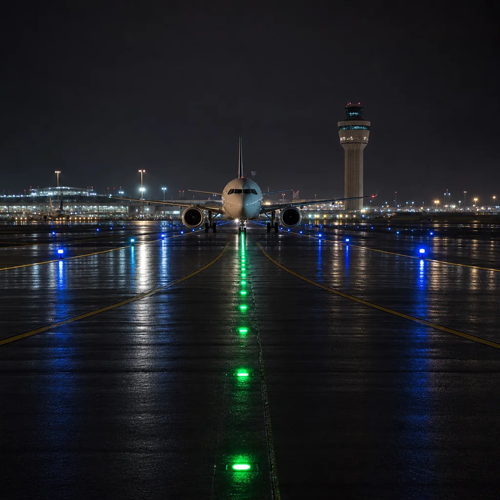 LED Airfield Ground Lighting System (Runway, Taxiway & Approach) with CCR and ILCMS