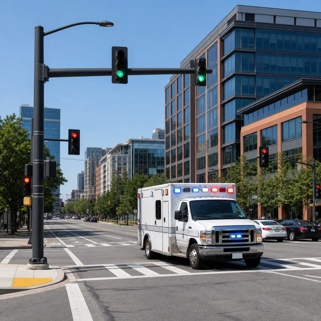 Grid-Powered Emergency Vehicle Preemption & Transit Signal Priority (EVP/TSP) System