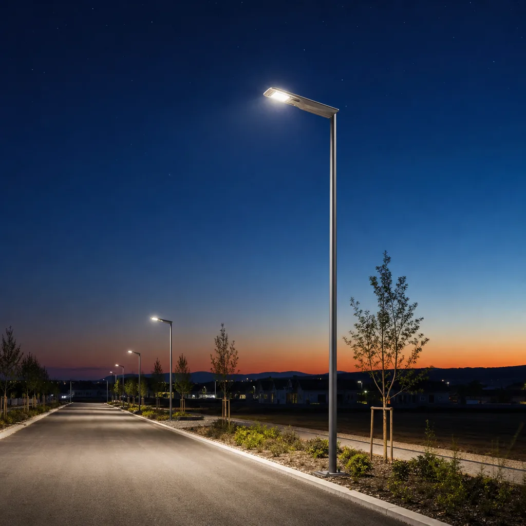 All-in-One Integrated Smart Solar LED Street Light