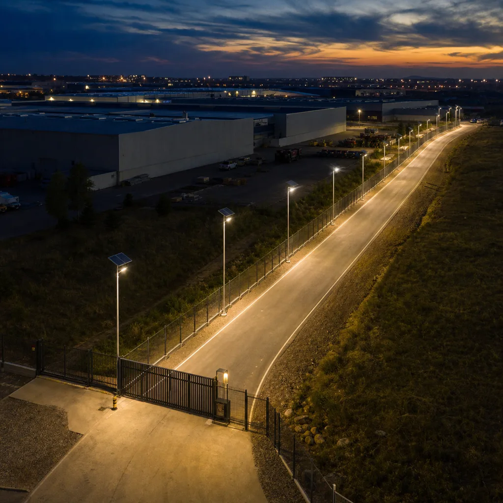 All-in-One Integrated Smart Solar LED Street Light