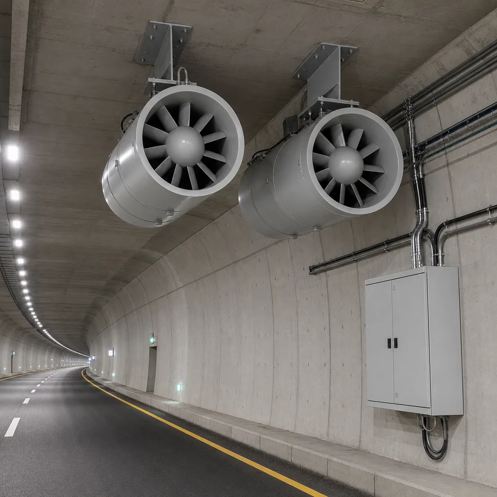 Road Tunnel Ventilation Control & Air Quality Monitoring System