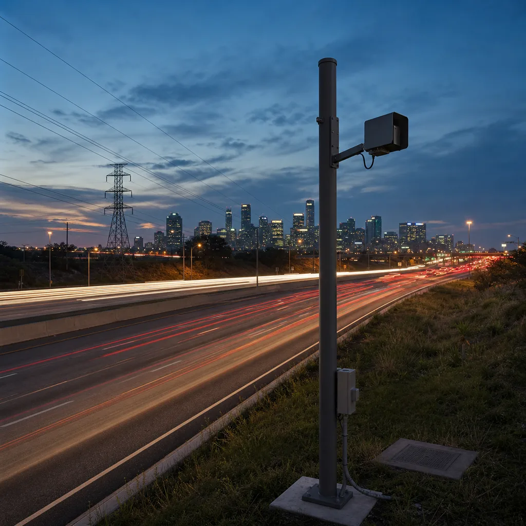Non-Intrusive Radar Traffic Monitoring & Vehicle Classification Station