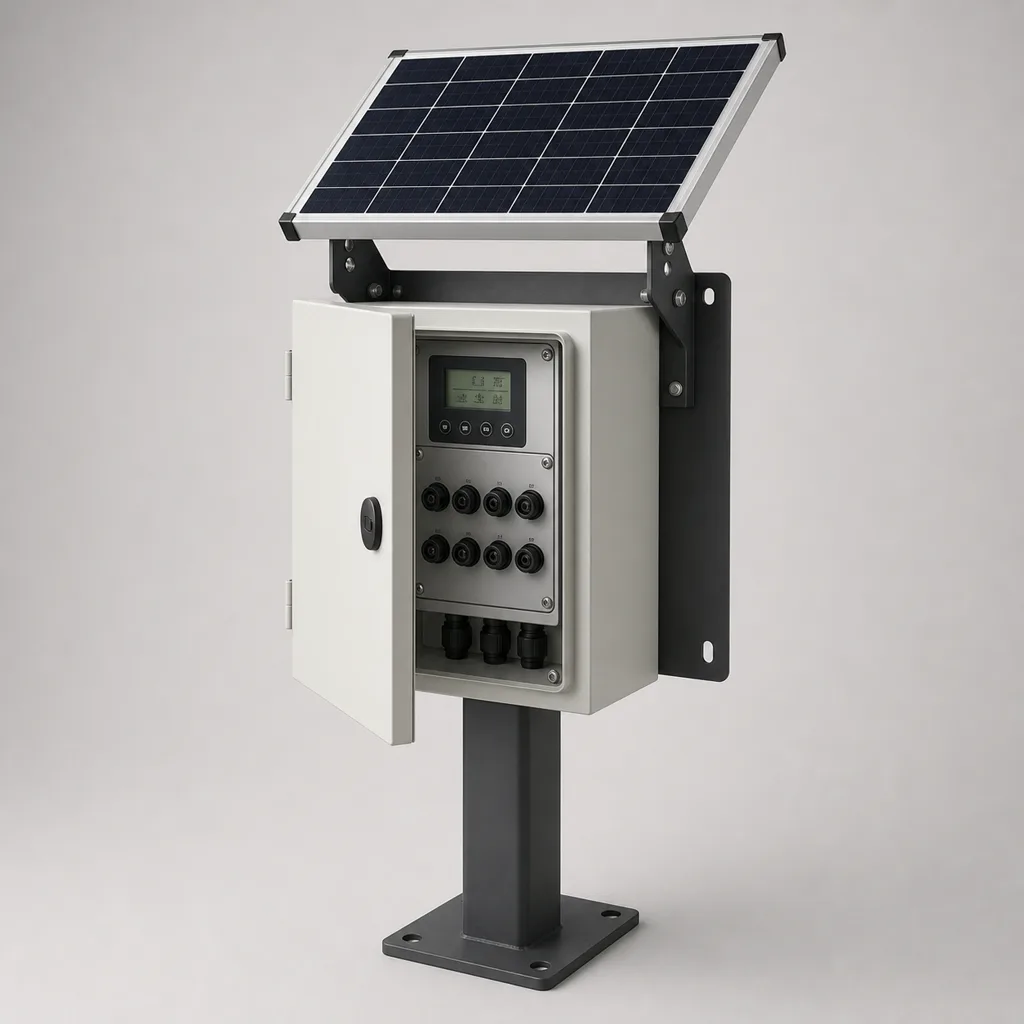 Solar-Powered Smart Irrigation & Soil Moisture Monitoring Controller