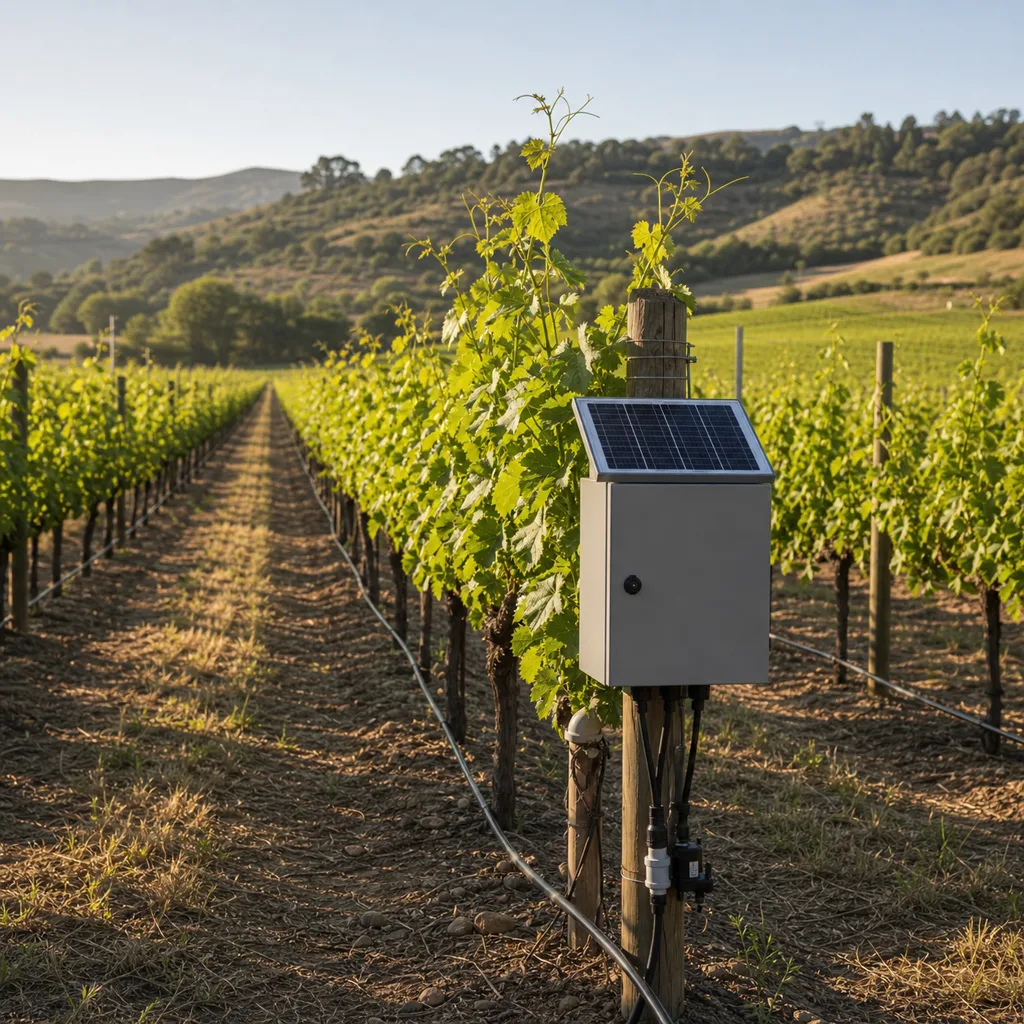Solar-Powered Smart Irrigation & Soil Moisture Monitoring Controller