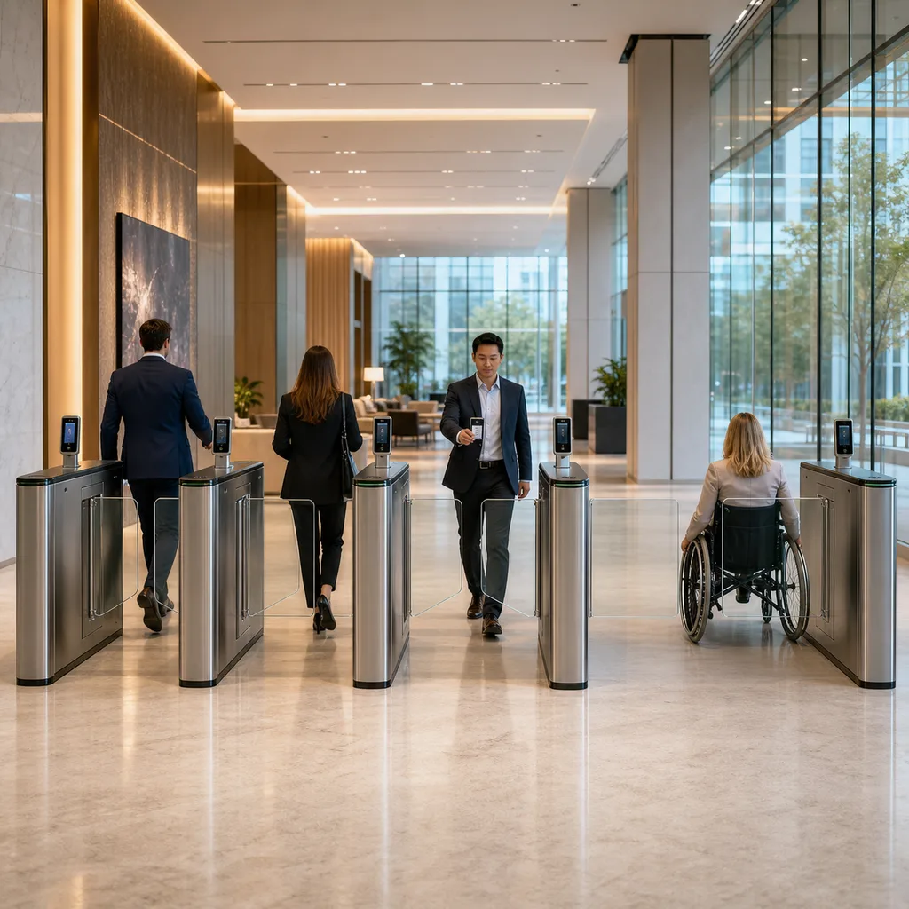 Pedestrian Speed Gate & Turnstile Access Control System