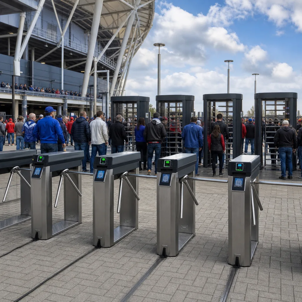 Pedestrian Speed Gate & Turnstile Access Control System
