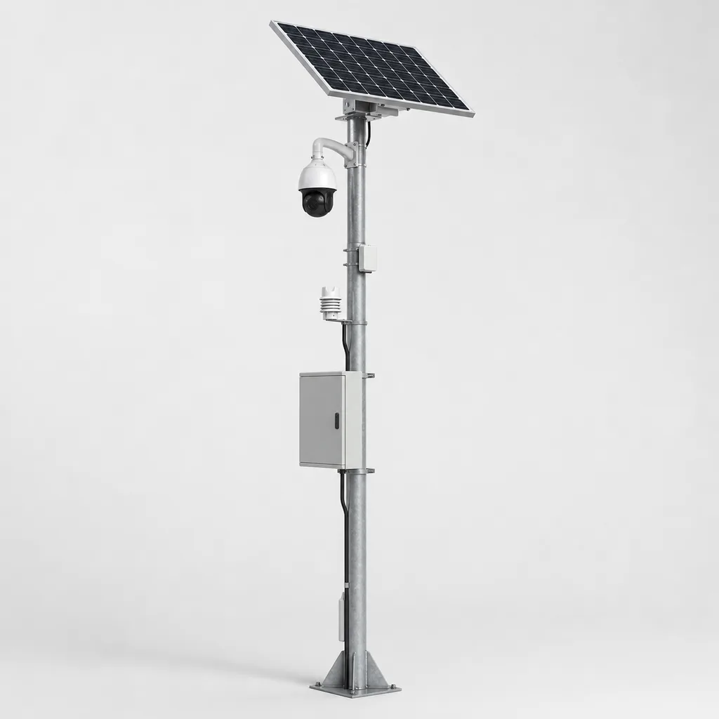 Off-Grid Solar Surveillance & Telemetry Station