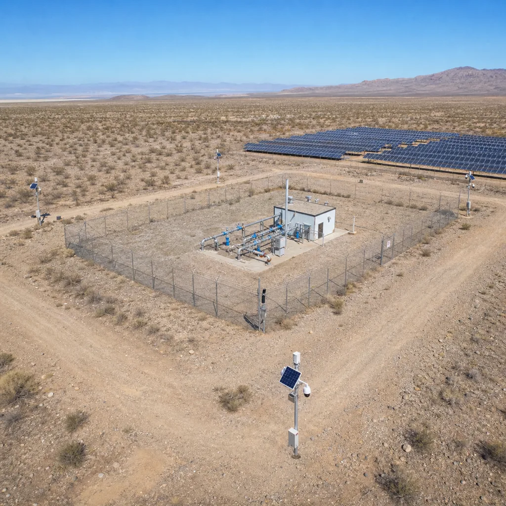 Off-Grid Solar Surveillance & Telemetry Station